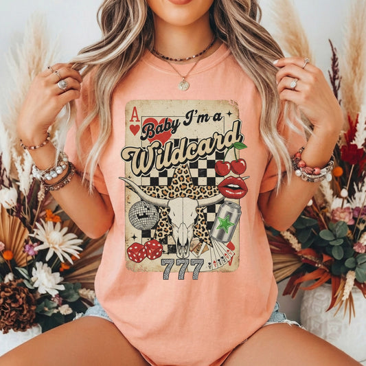Baby I'm A Wildcard Graphic Tee