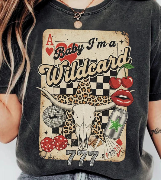 Baby I'm A Wildcard Graphic Tee