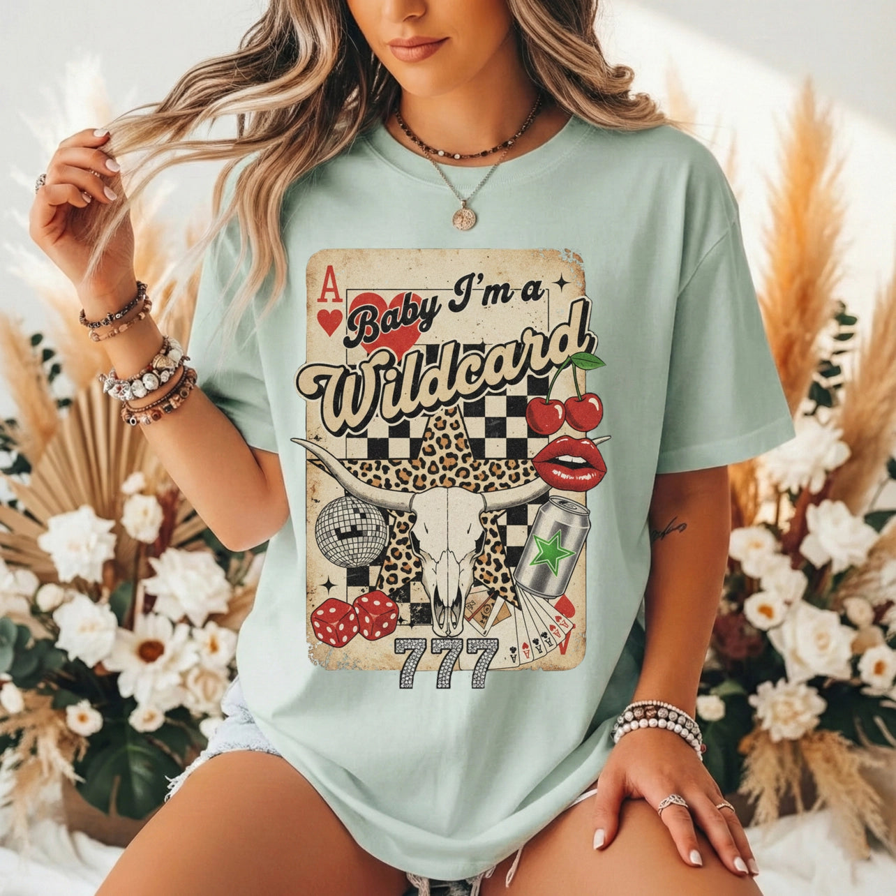 Baby I'm A Wildcard Graphic Tee