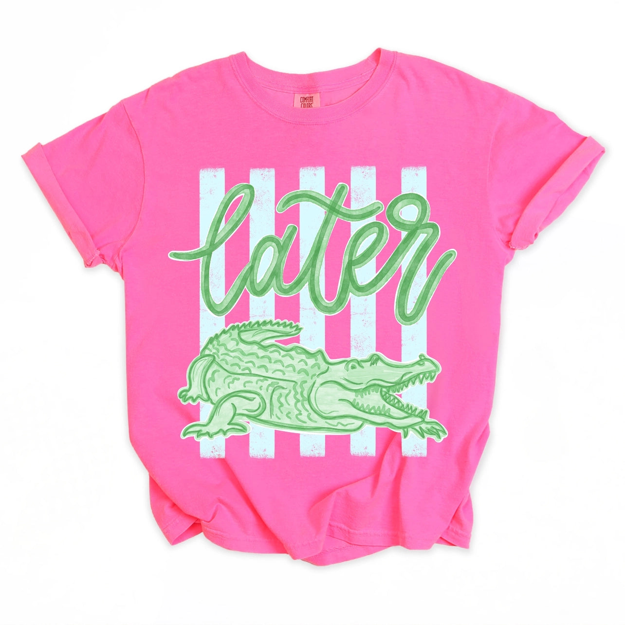 Later Gator Neon Graphic Tee