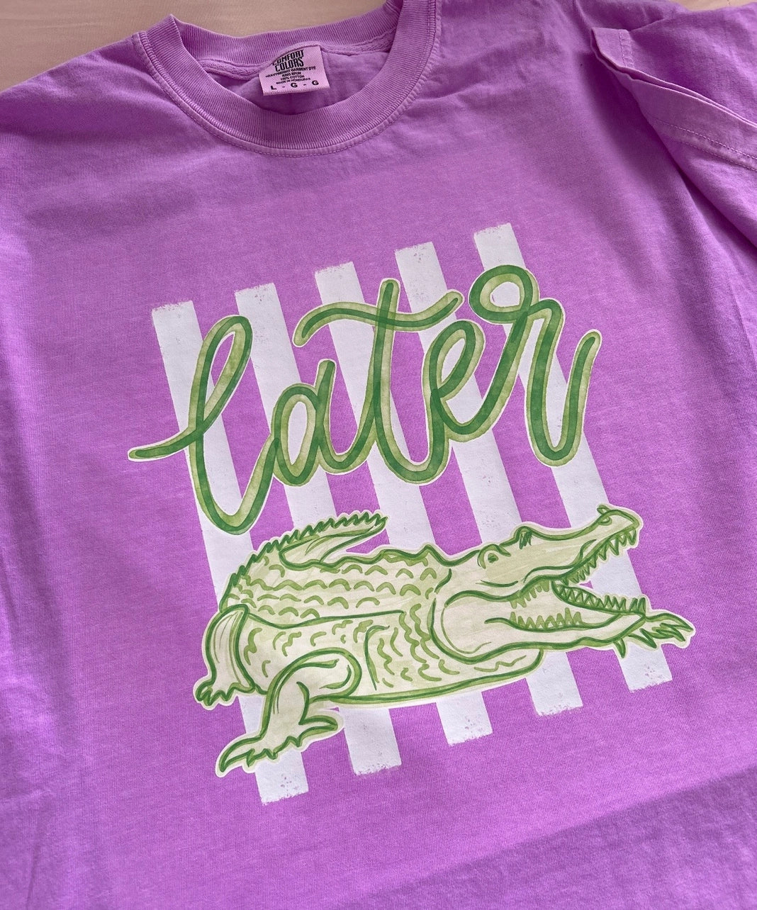 Later Gator Neon Graphic Tee