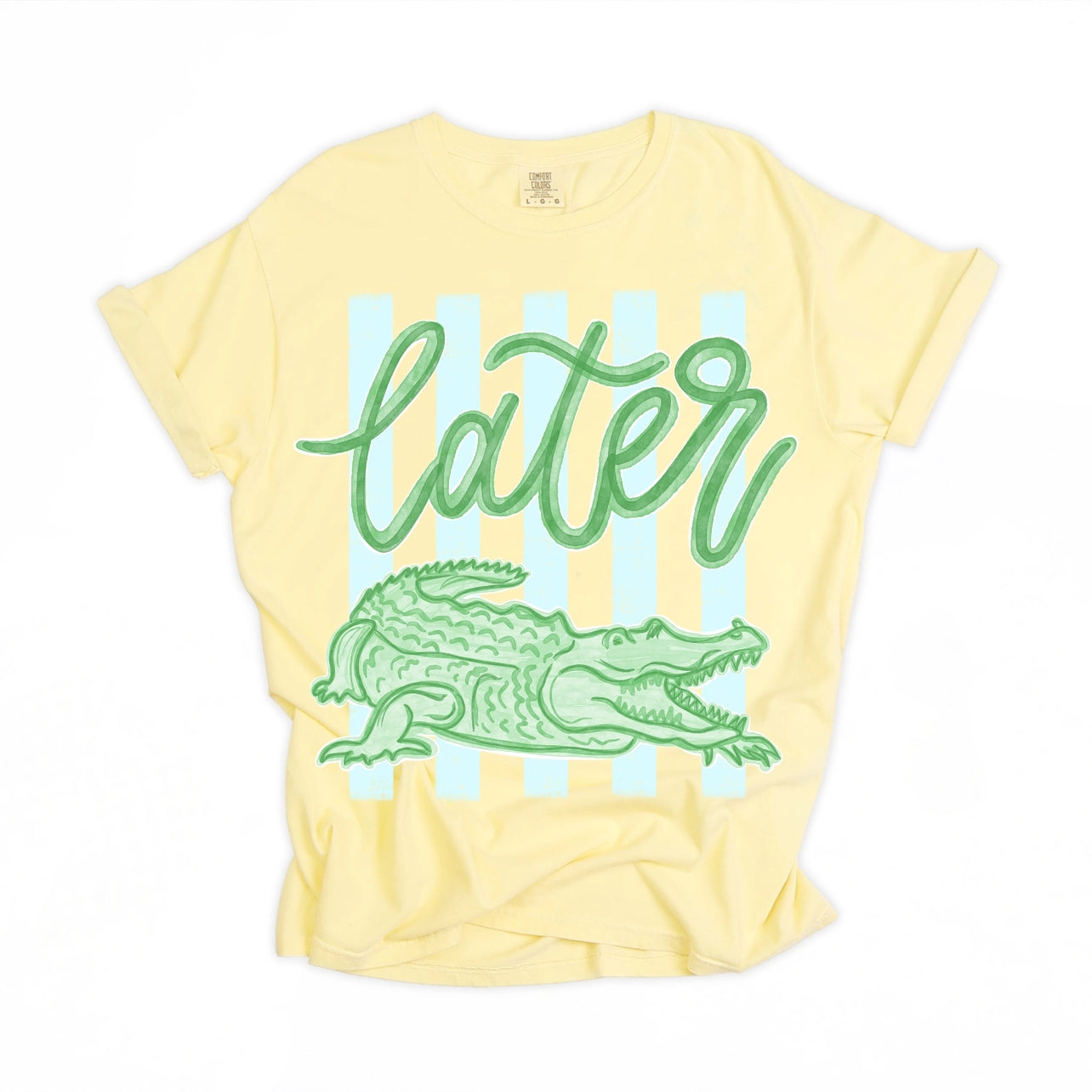 Later Gator Neon Graphic Tee